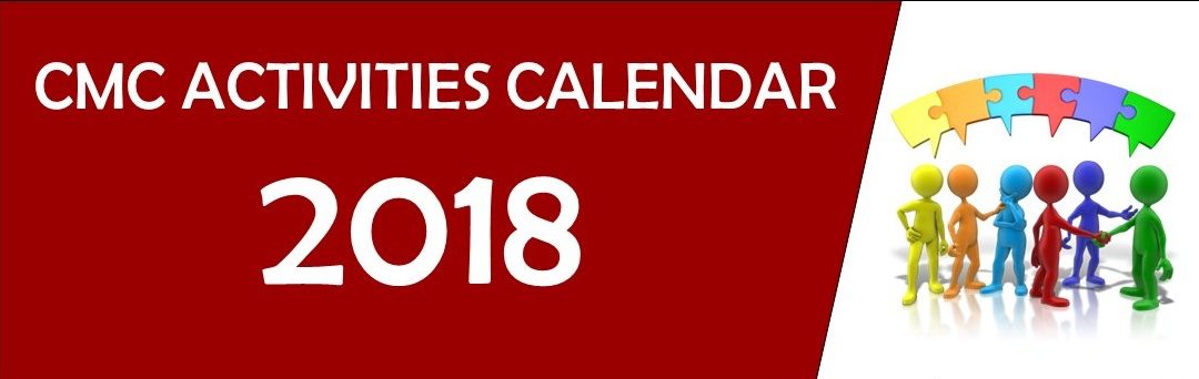 CMC Activities Calendar 2018