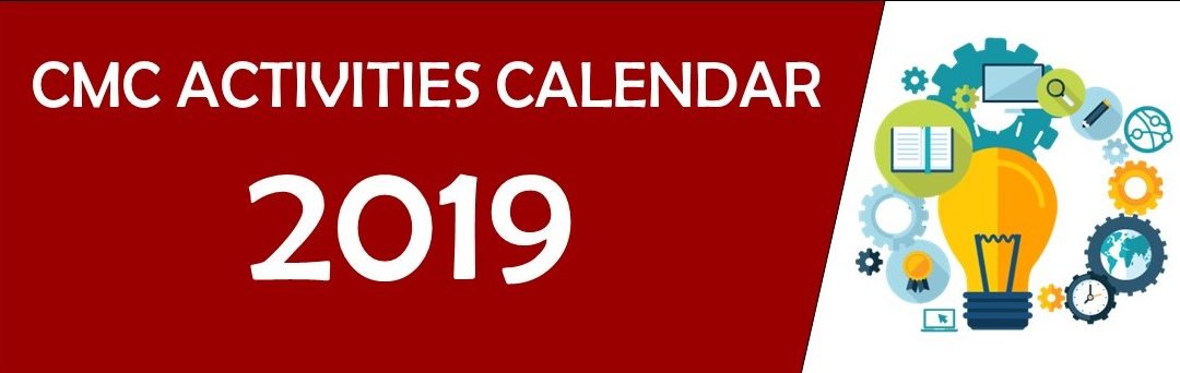CMC Activities Calendar 2019