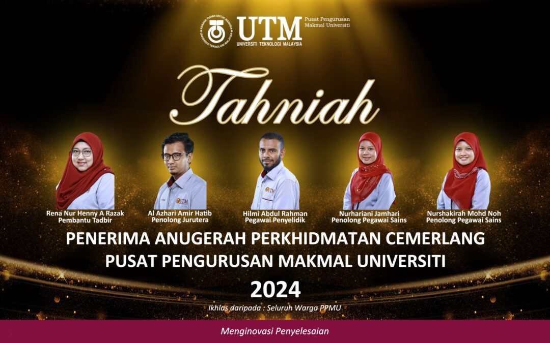 Tahniah Penerima Anugerah Perkhidmatan Cemerlang 2023