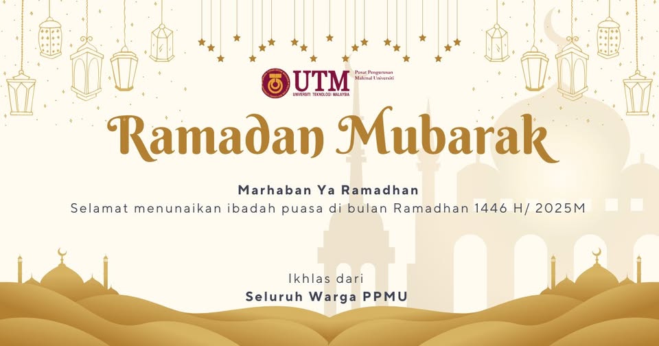 Salam Ramadan dari PPMU