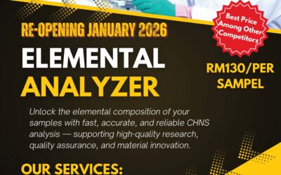 ELEMENTAL ANALYZER will be back in action